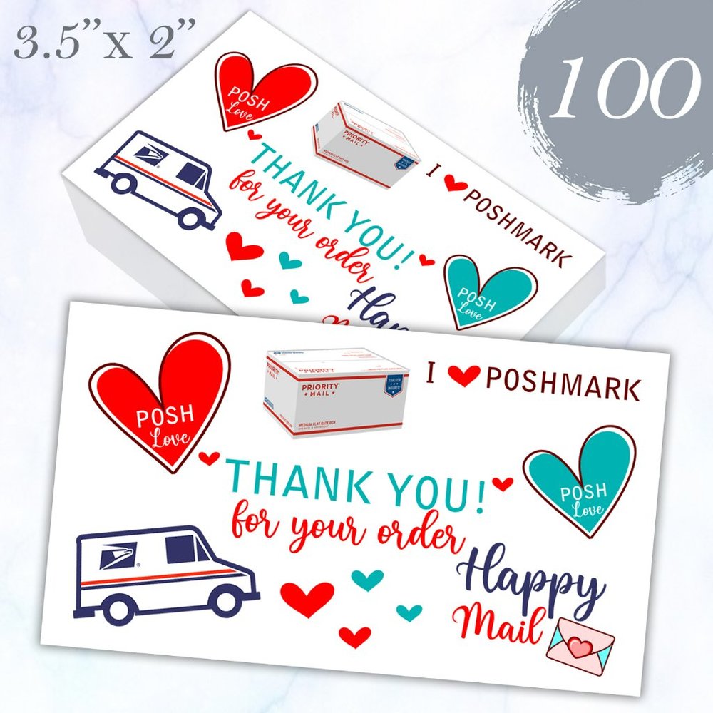 100 Thank You Cards